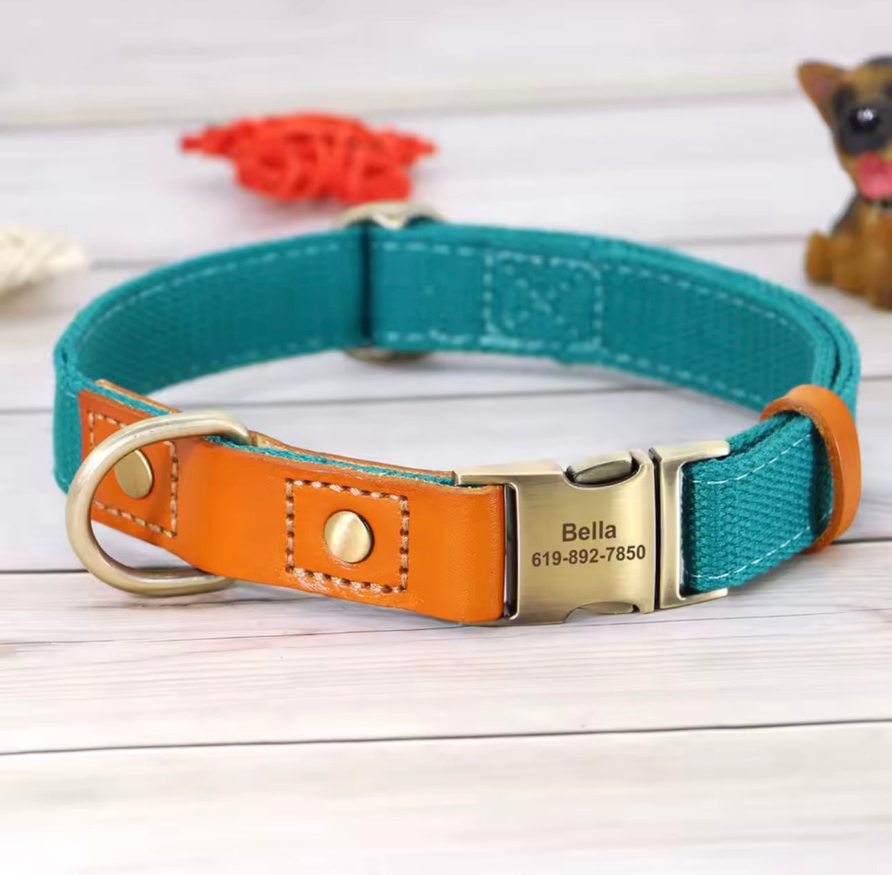 Personalisiertes Hundehalsband "Amsterdam"