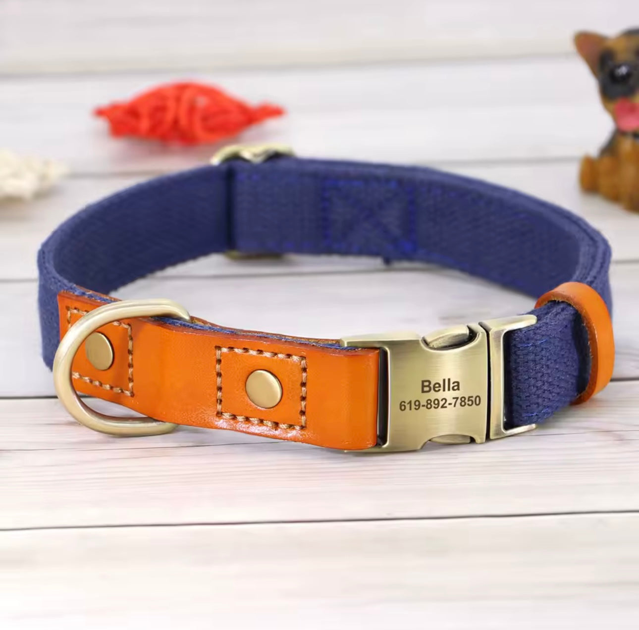 Personalisiertes Hundehalsband "Amsterdam"