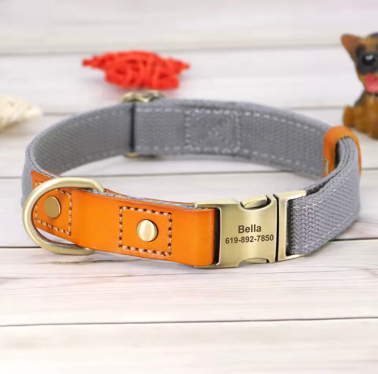 Personalisiertes Hundehalsband "Amsterdam"