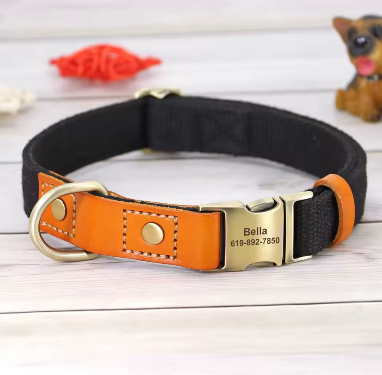 Personalisiertes Hundehalsband "Amsterdam"
