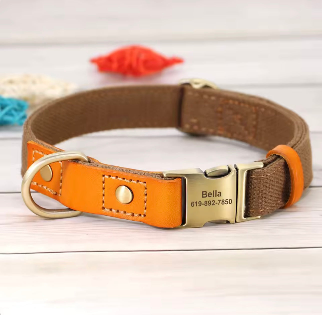 Personalisiertes Hundehalsband "Amsterdam"