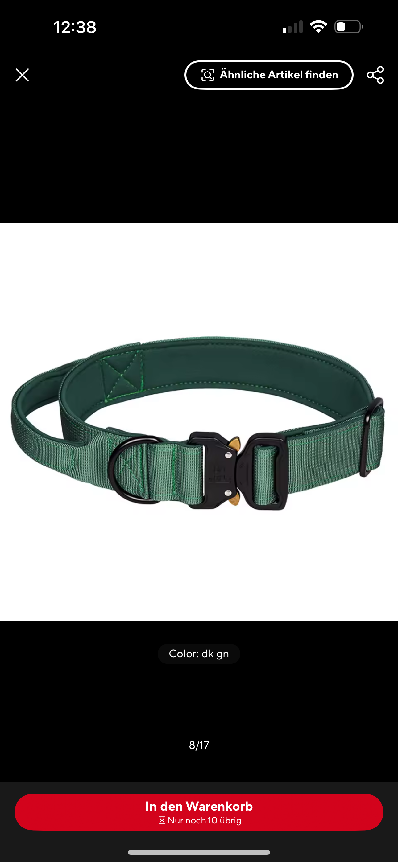 Taktisches Halsband "Berlin"
