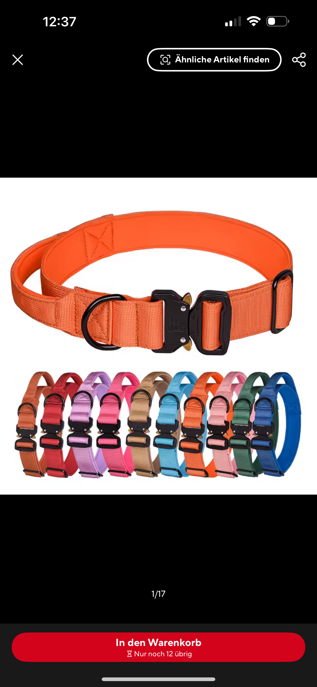 Taktisches Halsband "Berlin"