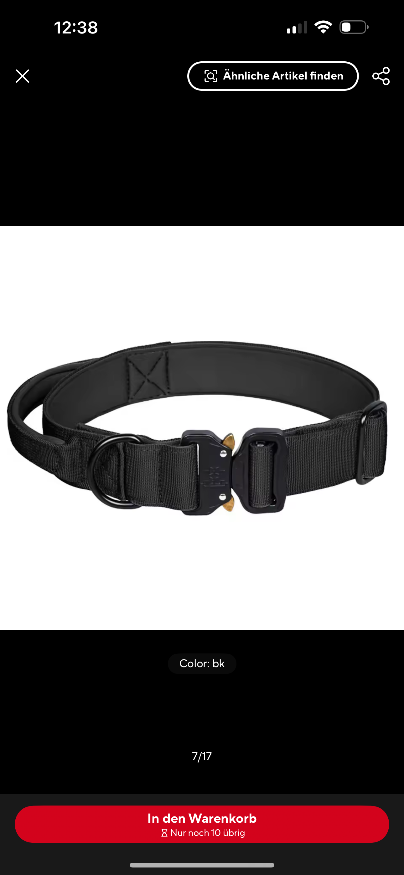 Taktisches Halsband "Berlin"